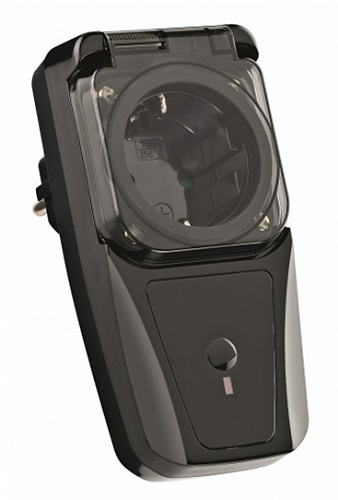 Радиоадаптер для розетки уличный, IP 44 AGDR-3500